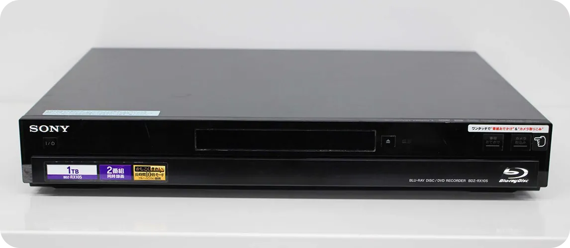 SONY BDZ-RX105 System Error 復旧事例 - HDD 1TB