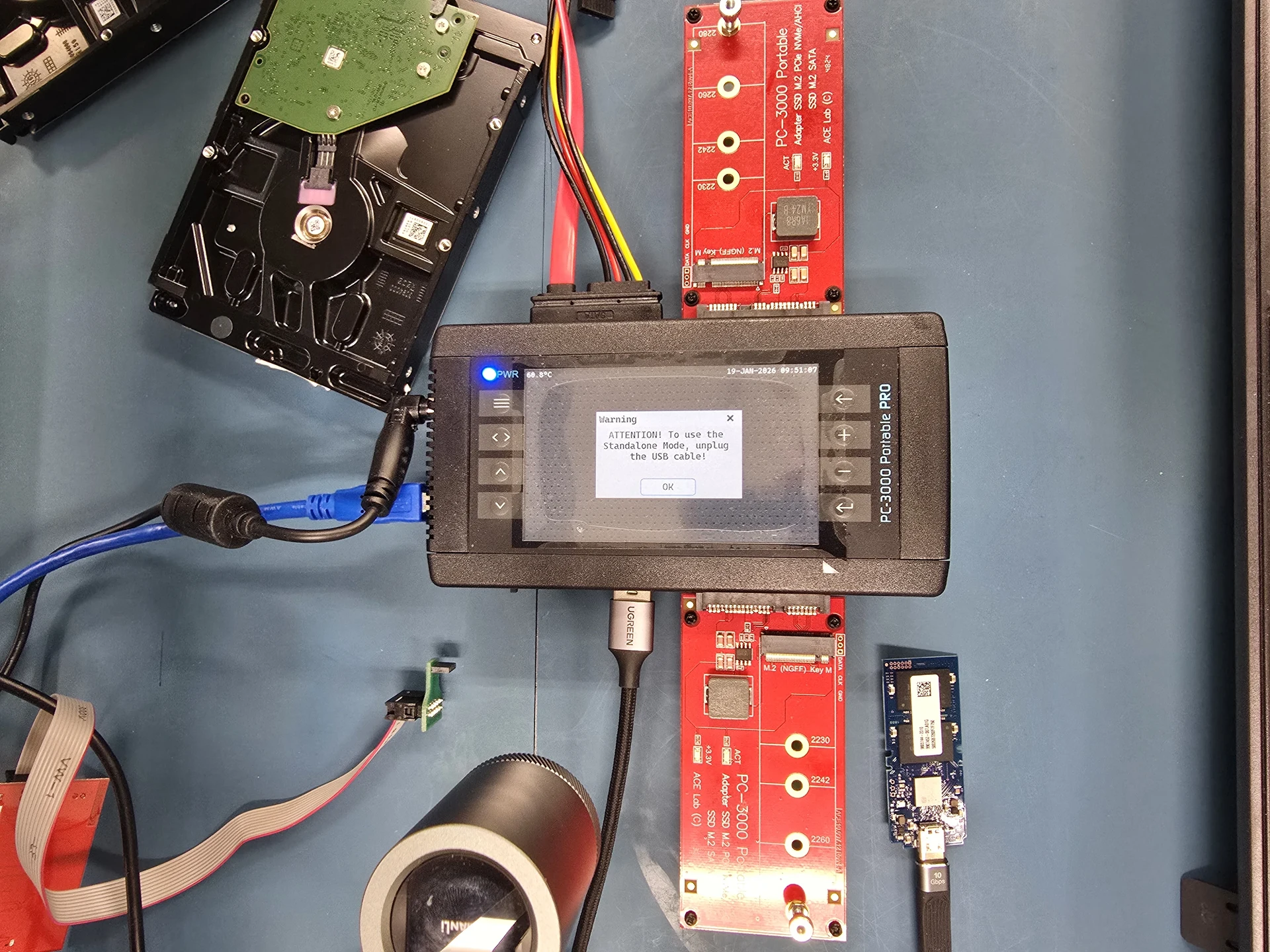 暗号化 SSD コントローラレベル接続