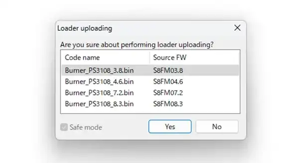 STEP 3 サービスモード・ファームウェア復旧