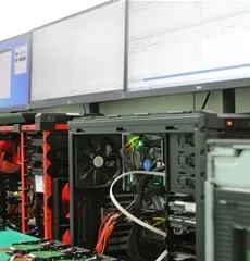 復旧天使 専用設備室 — PC-3000 フルセット